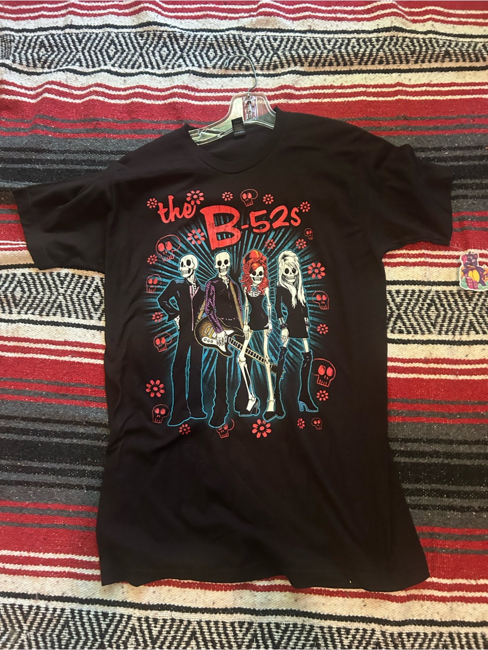 The B-52s Skull Band Graphic Tee - Black